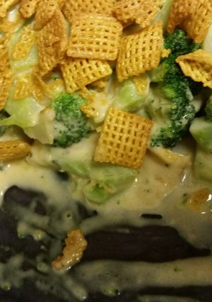 A picture of Broccoli & Cheese Casserole.