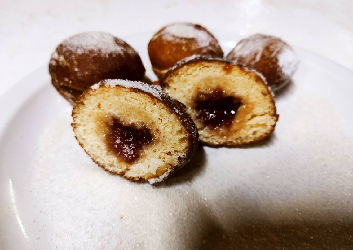 Berlinesas rellenas🍓❤️
