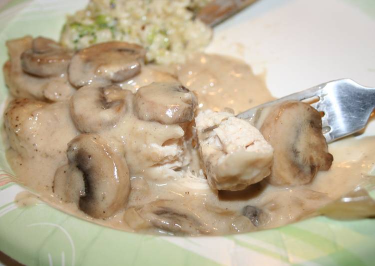 Step-by-Step Guide to Make Super Quick Homemade Creamy Mushroom Chicken