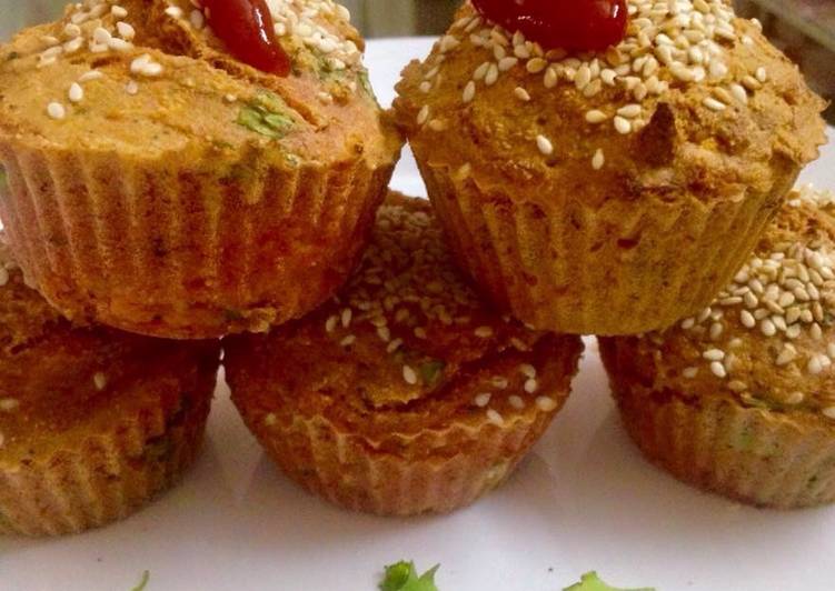 How to Prepare Super Quick Homemade Spicy savory sugi cupcakes in airfryer