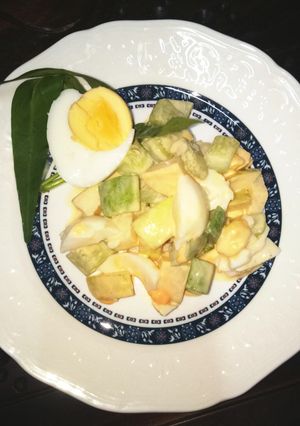 Foto resep Mixed Salad (Salad Apel Hijau & Timun)