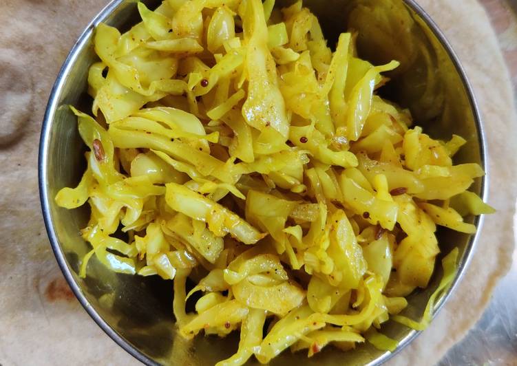 Easiest Way to Prepare Homemade Yellow cabbage