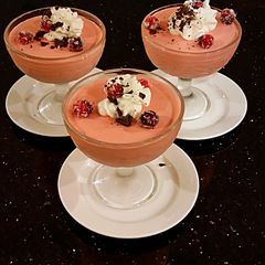 A picture of Cranberry Mousse.