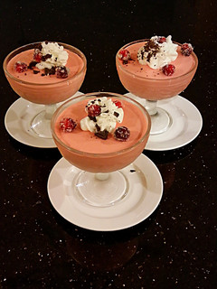 A picture of Cranberry Mousse.