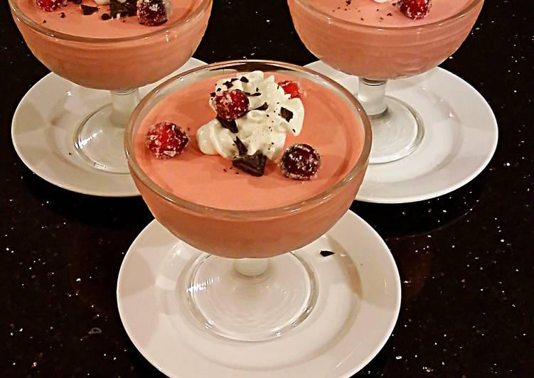 Simple Way to Prepare Homemade Cranberry Mousse