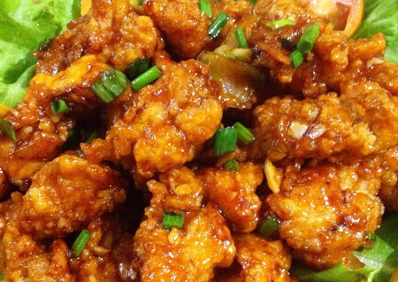 Ayam Goreng Saus Madu