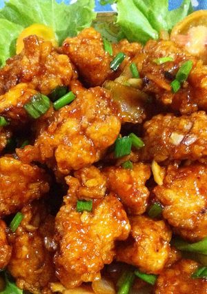 Foto resep Ayam Goreng Saus Madu