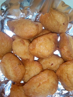 A picture of Kosai(beans cake).