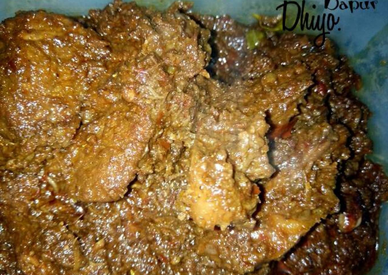 Rendang Daging Sapi