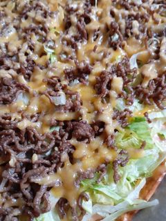 Low Carb Big Schmeck Pizza Rezepthauptbild