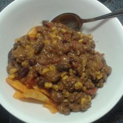 A picture of Taco soup.