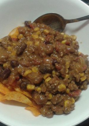 A picture of Taco soup.