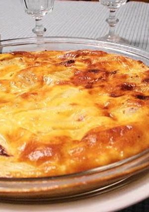 A picture of Simple & Delicious Potato Quiche.