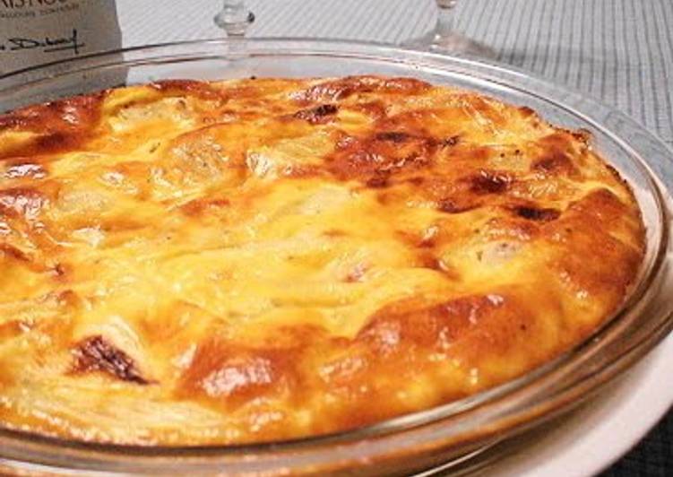 Simple Way to Make Super Quick Homemade Simple &amp; Delicious Potato Quiche