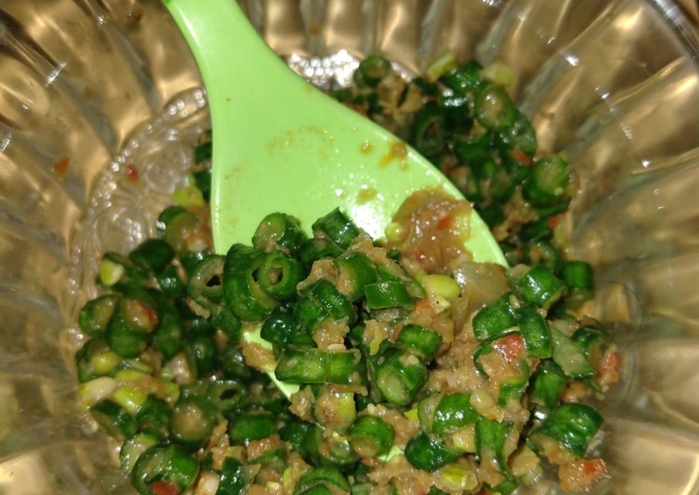 Sambel Pencok Kacang Panjang