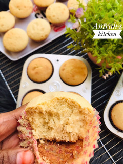Vanilla cupcake ainihin hoton girkin