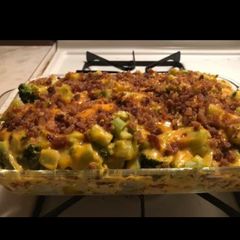 A picture of Loaded potato casserole.