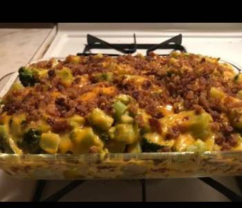 Easy Fast Cooking Loaded potato casserole Delicious and Healthy