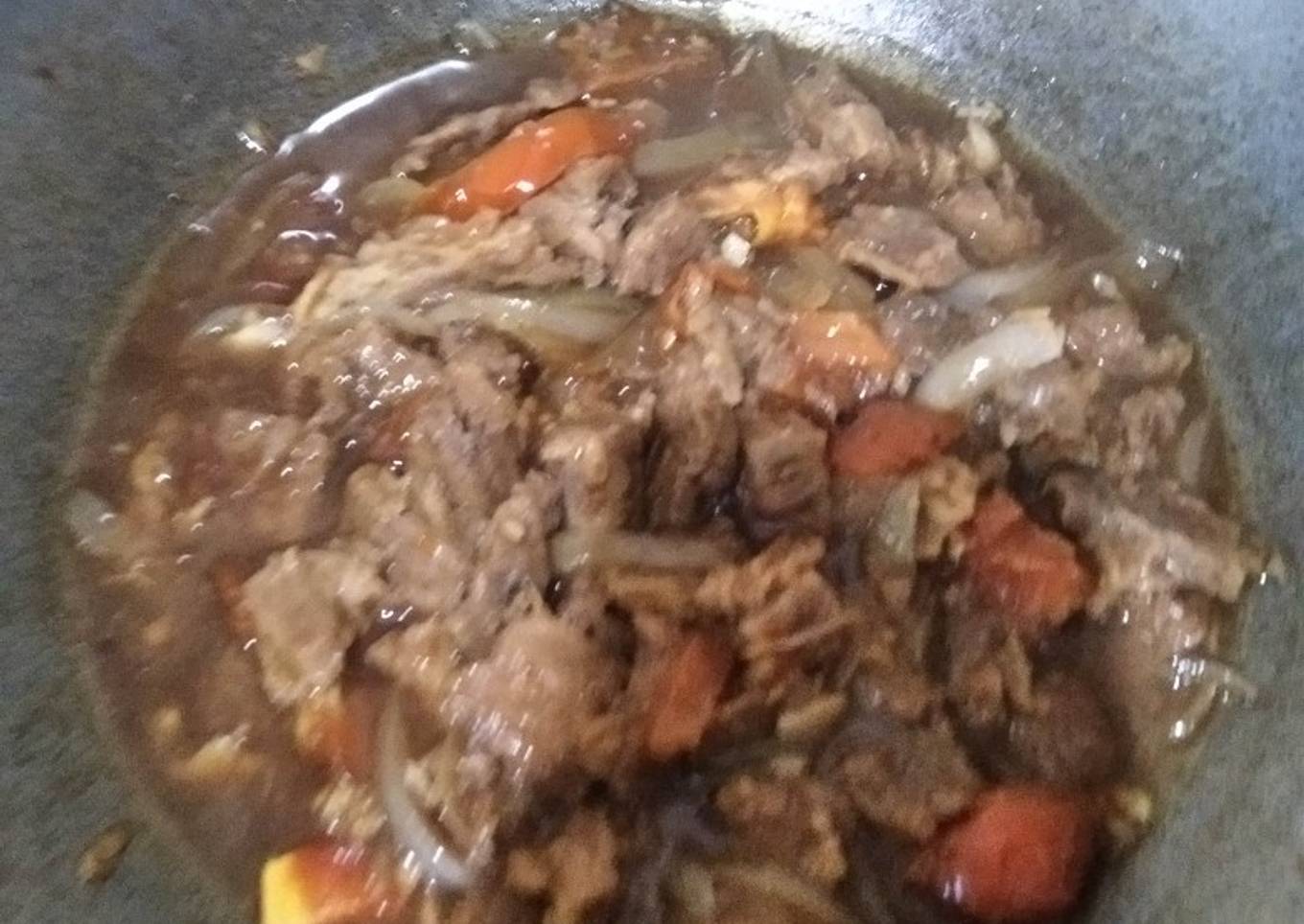 Sapi lada hitam sauri