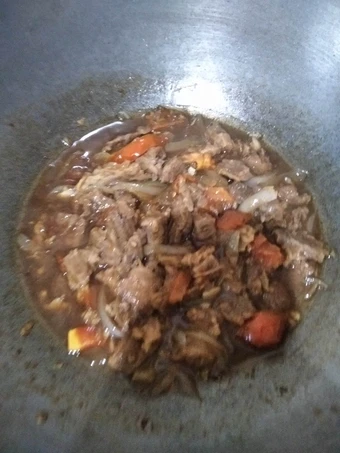 Cara Mudah Membuat Resep Sapi lada hitam sauri Anti Ribet, Sempurna