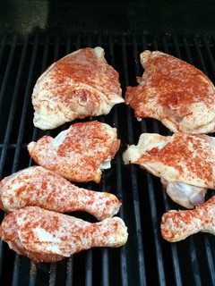 A picture of Paprika grilled crispy chicken.