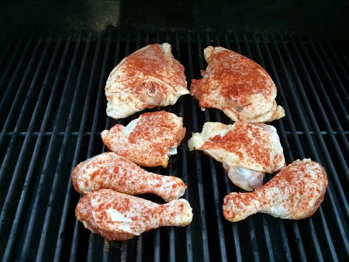 Easy Way Prepare Recipe Paprika grilled crispy chicken that is Delicious, Delicious}
