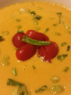 A picture of Sweet Potatoe Soup.