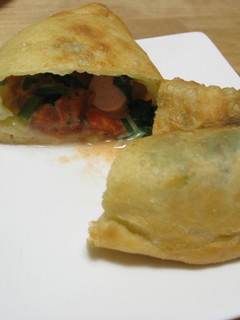 A picture of Deep-Fried Pizza-Panzerotti.