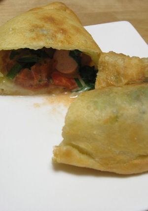 A picture of Deep-Fried Pizza-Panzerotti.