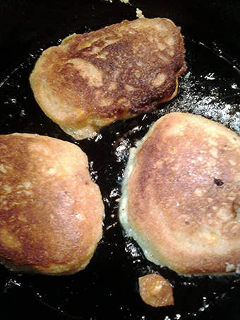 Recipe Fried cornbread with corn and bacon the Awesome  Perfect