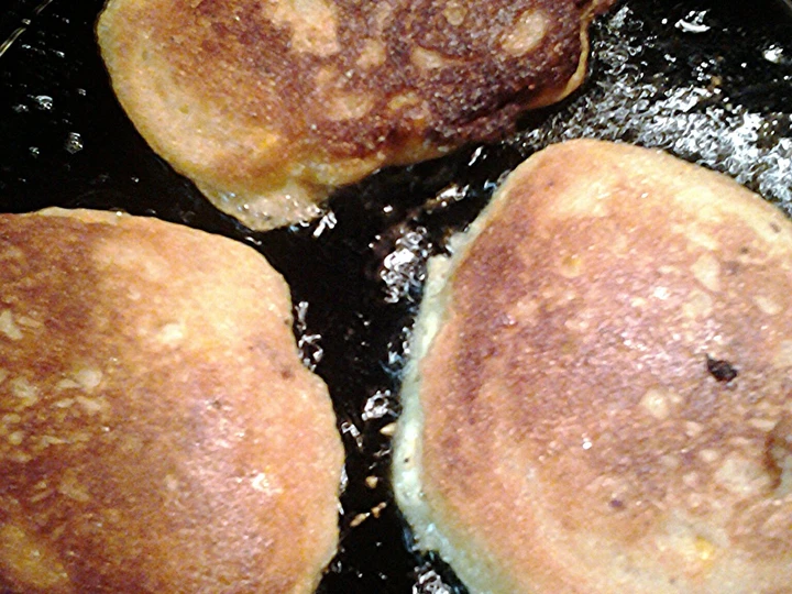 Recipe Fried cornbread with corn and bacon the Awesome  Perfect