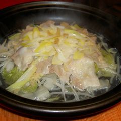 A picture of Tagine-Steamed Ginger and Onion for Colds.