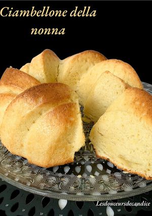 Une photo de Ciambellone della nonna