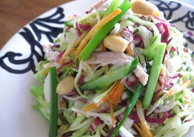 Vietnamese-Style Chicken Salad with Heaps of Vegetables