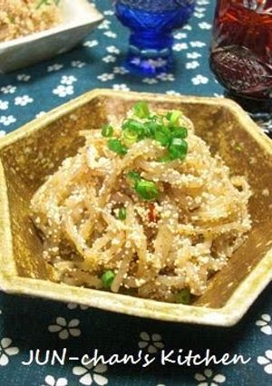 A picture of Mentaiko with Shirataki Konnyaku Noodles.