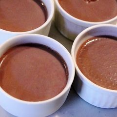 A picture of No Eggs! No Milk! Chocolate Pudding.