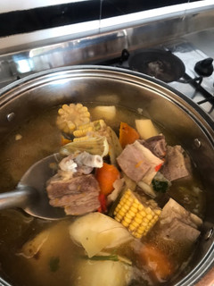 Una foto de Sancocho de costilla