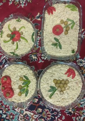 عکسی از دستور سالاد الویه