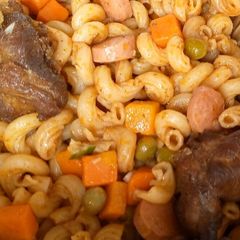 A picture of Fusilli pasta.
