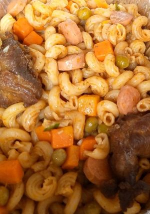 A picture of Fusilli pasta.
