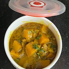 A picture of Pumpkin 🎃 Potato 🥔 Subzi.