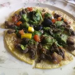 A picture of Healthy Pizza Taco.