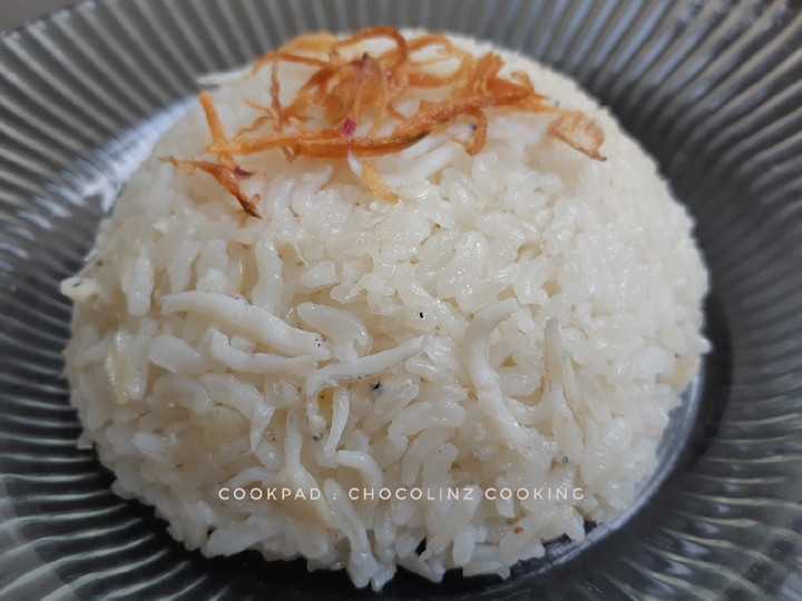 Ternyata ini lho! Resep  bikin [6] Nasi Liwet Teri Medan (Rice Cooker)  spesial