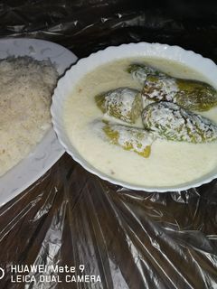 صورة لوصفة مخشي كوسا او كوسا باللبن