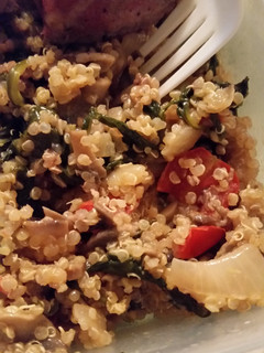 A picture of Quinoa stir.