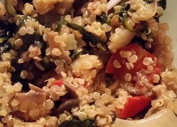 Easy Fast Cooking Quinoa stir Delicious and Healthy Easy Fast Cooking Quinoa stir Delicious and Healthy