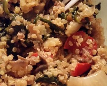 How To Make Recipe Quinoa stir Savory Delicious