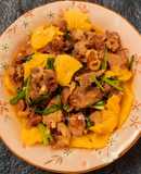 Mề gà kho thơm (dứa)