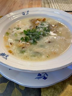 A picture of Catfish Rice Porridge (Cháo Cá Bông Lau).