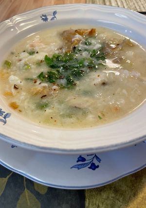 A picture of Catfish Rice Porridge (Cháo Cá Bông Lau).
